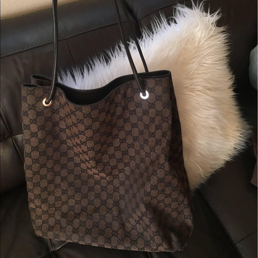 Authentic Large Gucci Tote